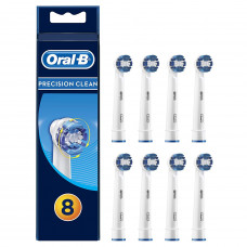 Oral-B Precision Clean Toothbrush Heads Pack of 8 Replacement Re